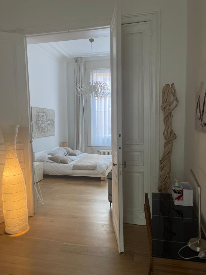 Apartment In Trendy Chatelain Center Brussels Area Little Garden Internet Wifi エクステリア 写真